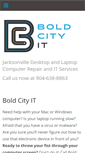 Mobile Screenshot of boldcityit.com